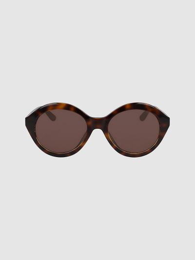 Calvin Klein Táskák & Kiegészítők HU064826 | Calvin Klein Round Női Napszemüveg Világos Kék